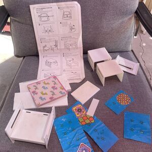 Vintage 1970 Barbie Mattel Doll Country Living Home Couch Chairs, Parts